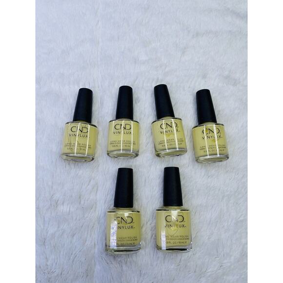 CND Vinylux Long Wear Nail Polish Yellow 6Pk Bundle Set - Picture 1 of 8